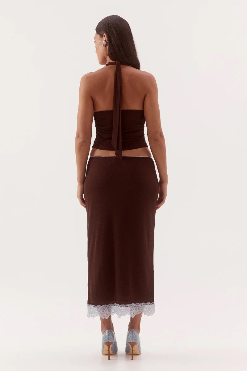 Sovere Harlow Top Choc/Sky