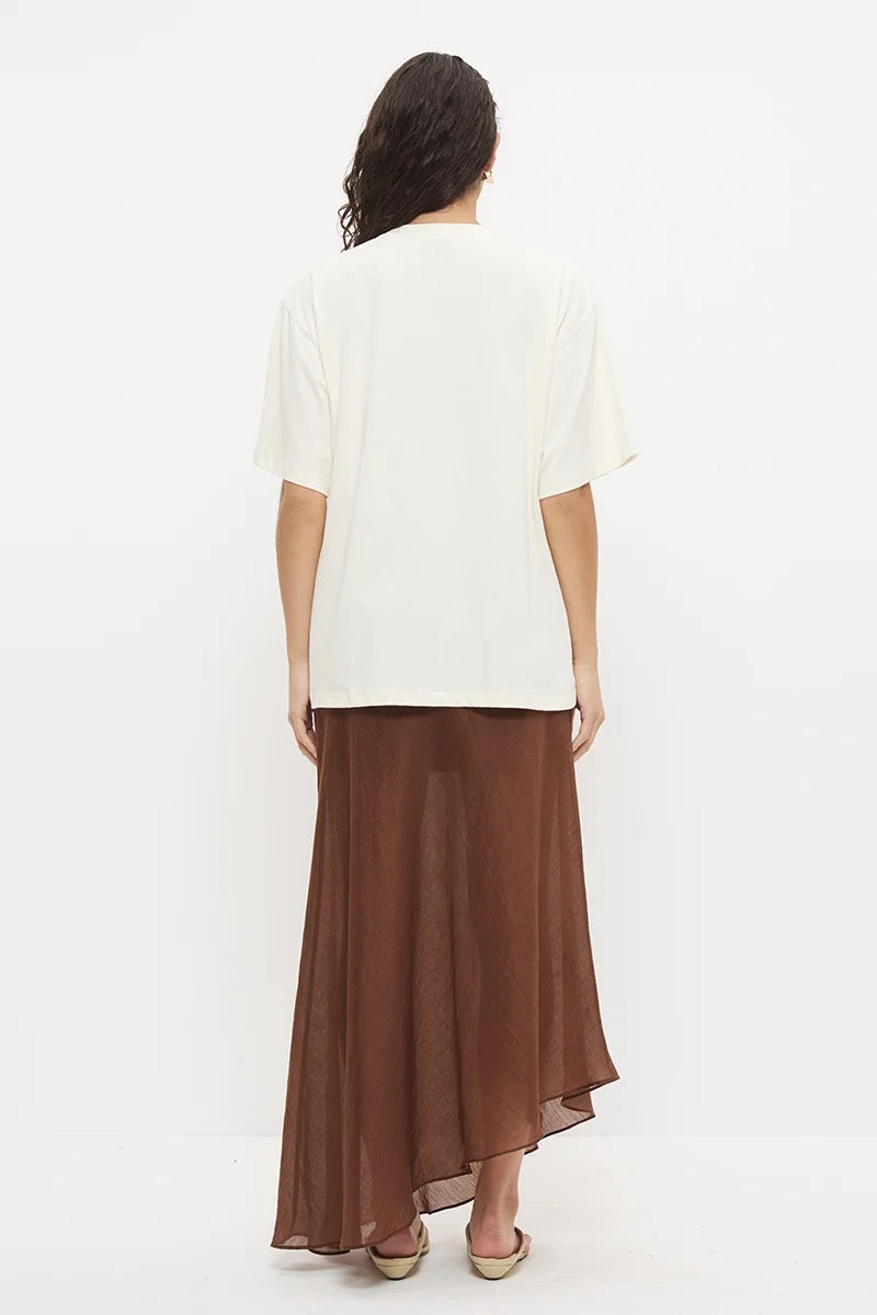 Mon Renn Essence Tee Abstract Painterly