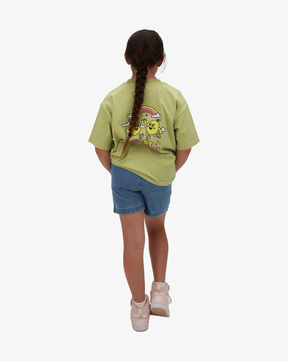 The Girl Club Lime Zest Friends Tee