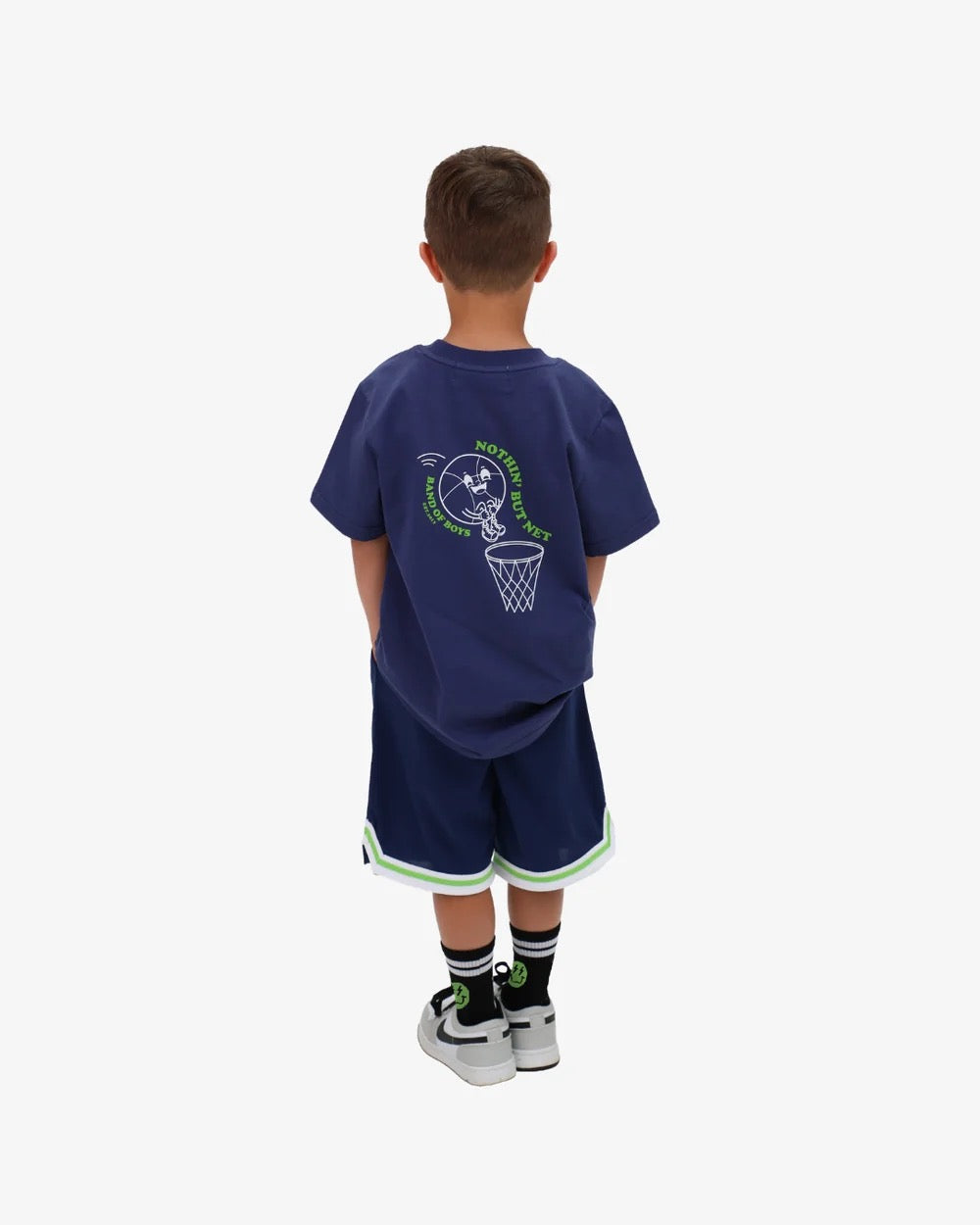 Band of Boys Navy BOB Slam Dunk Shorts