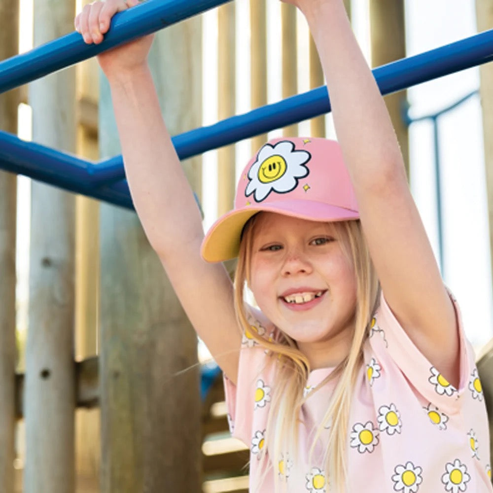 The Girl Club TGC Daisy Curved Peak Cap