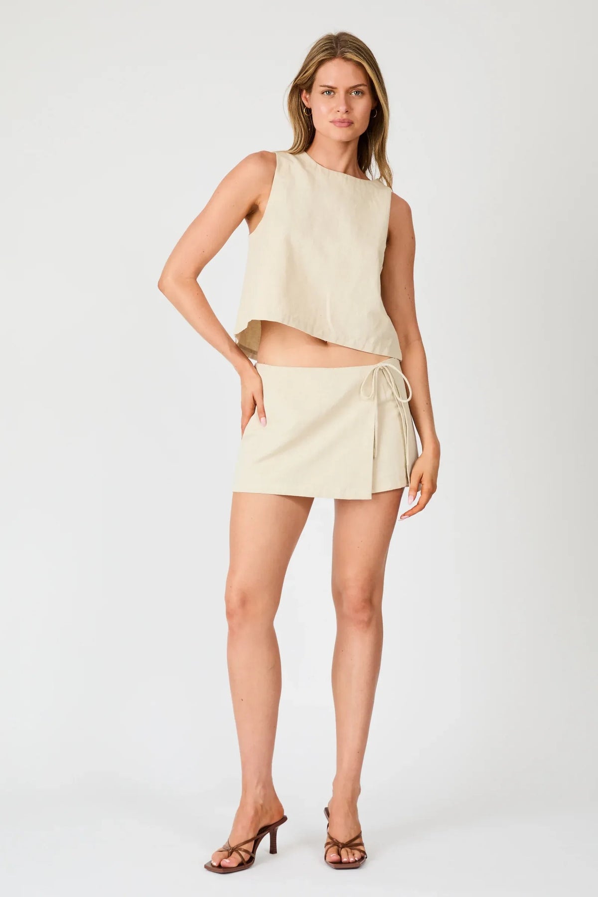 Rollas Wayland Skort Natural
