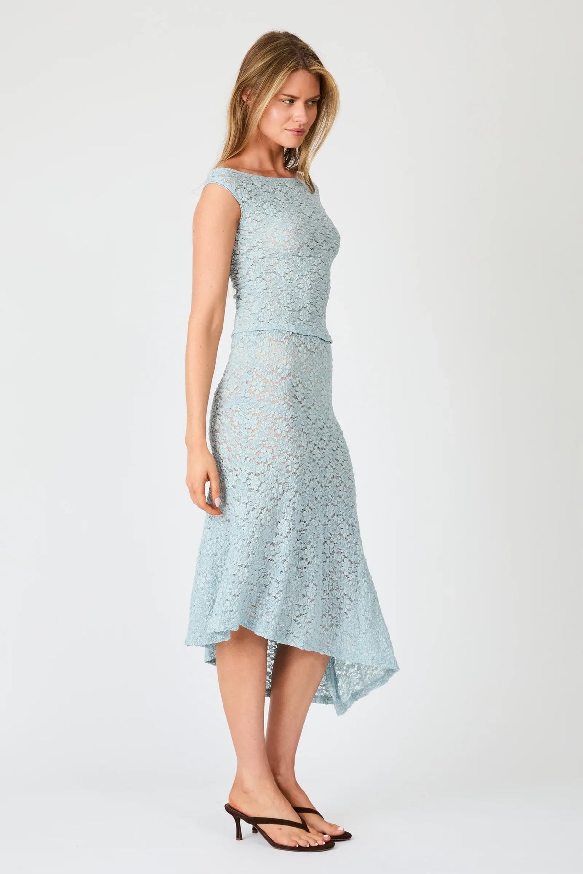 Rollas Fia Lace Top Mist