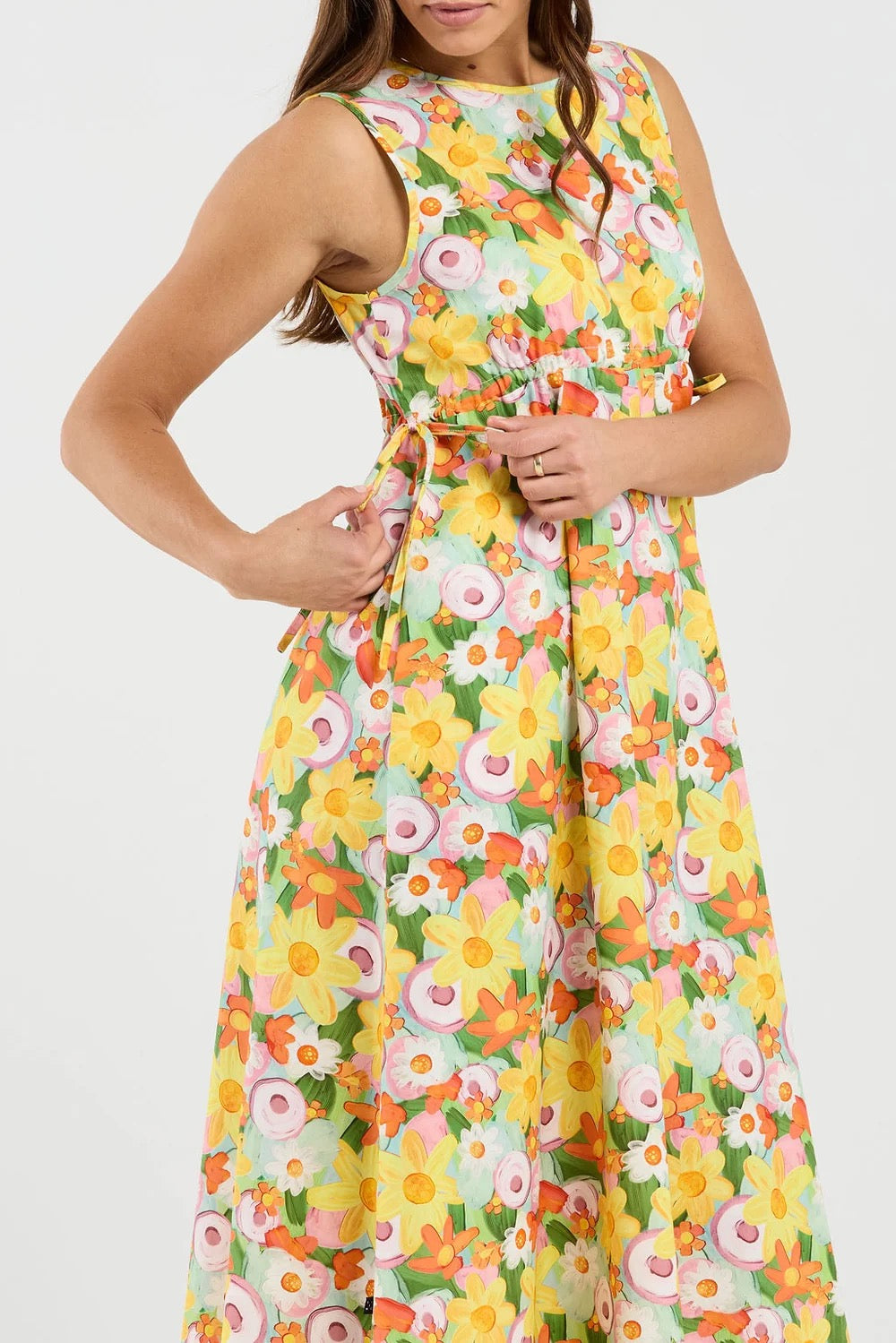 Thing Thing Cintrana Dress Fruit Salad Floral