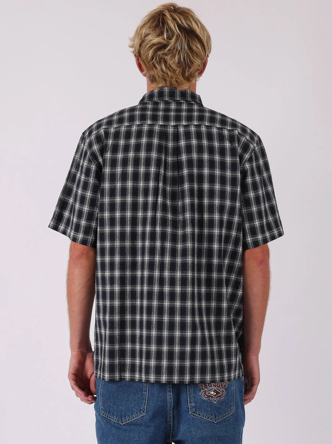 T&C Austin S/S Shirt Charcoal
