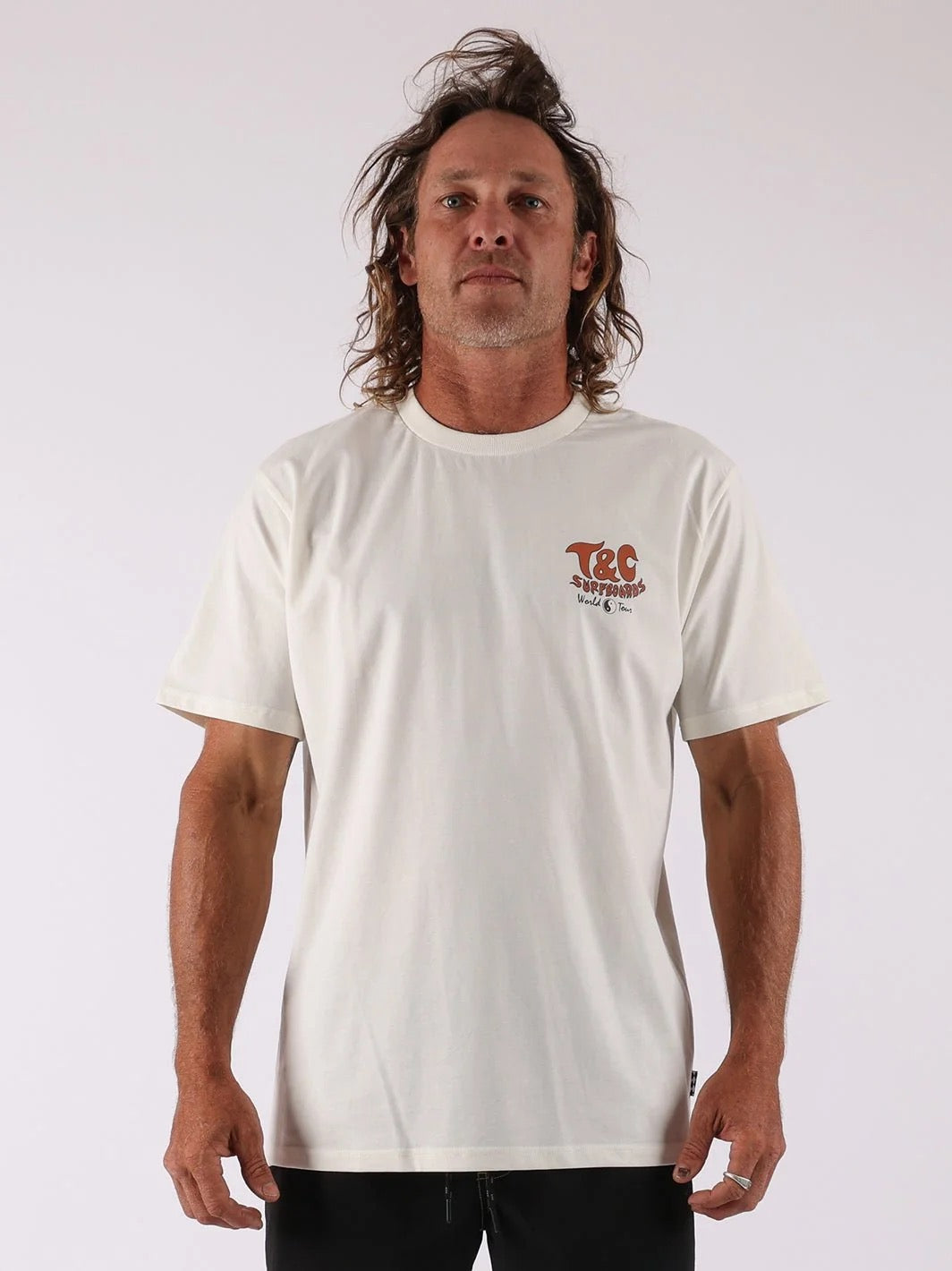 T&C World Tour Tee Natural