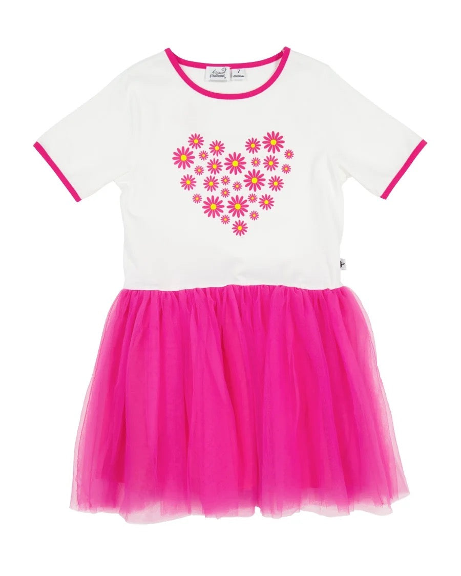 Kissed by Radicool Daisy Heart Tutu