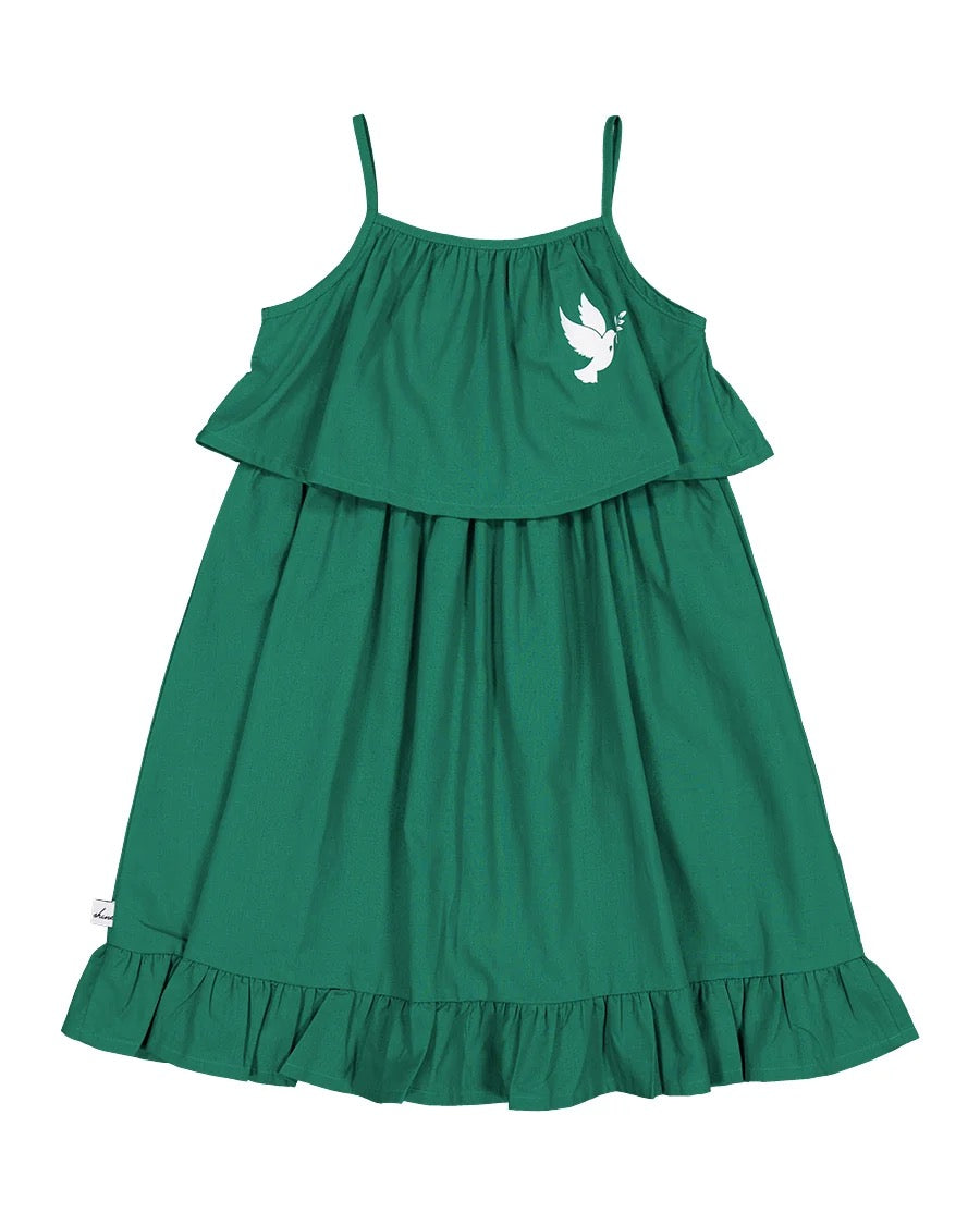 Kissed by Radicool Zaza Dress in Emerald