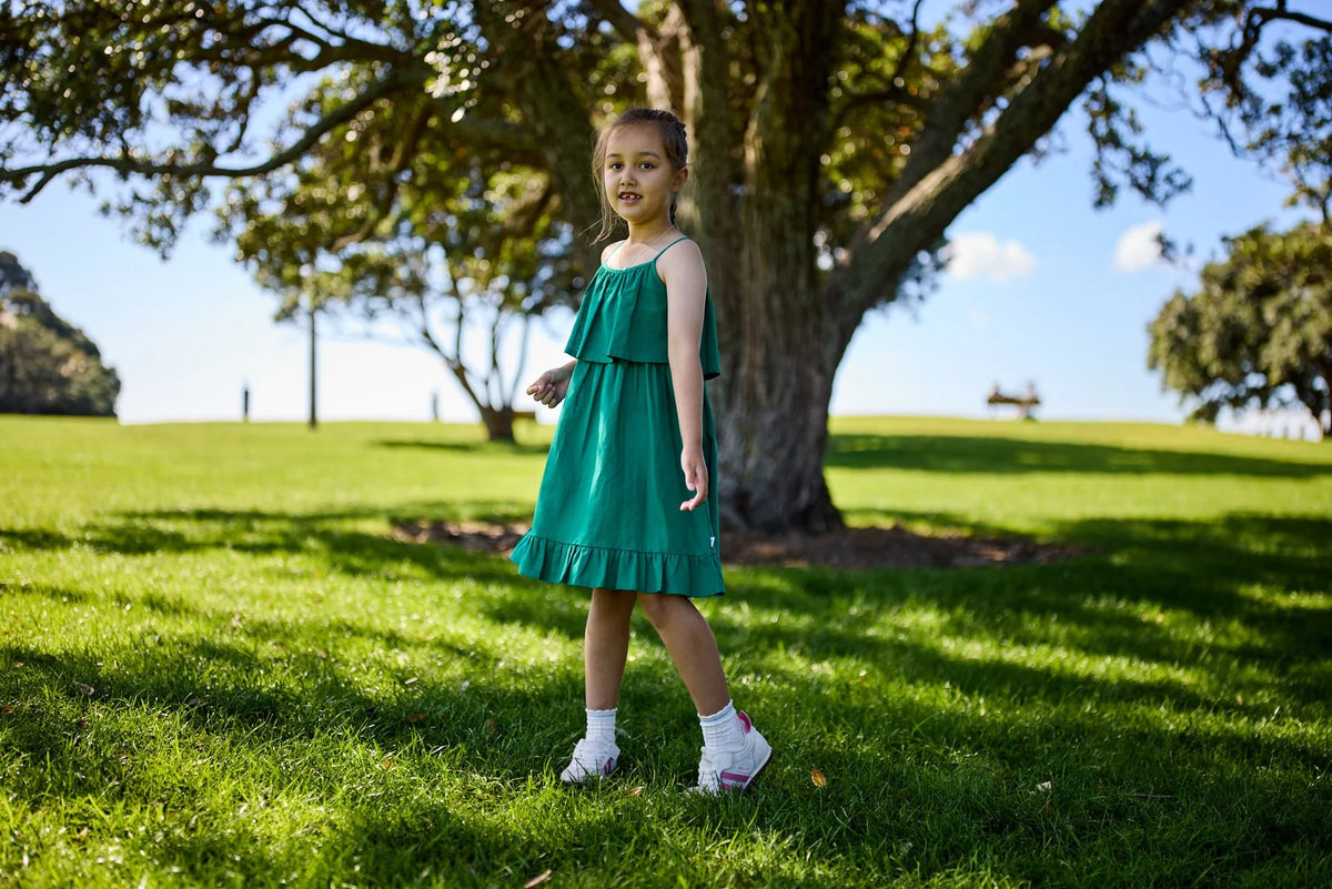 Kissed by Radicool Zaza Dress in Emerald