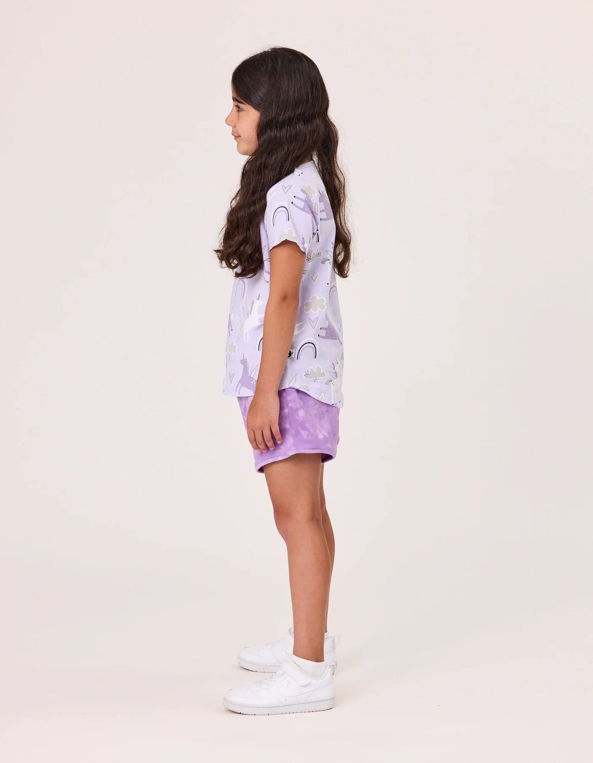 Kissed by Radicool Amethyst Tie Dye Short