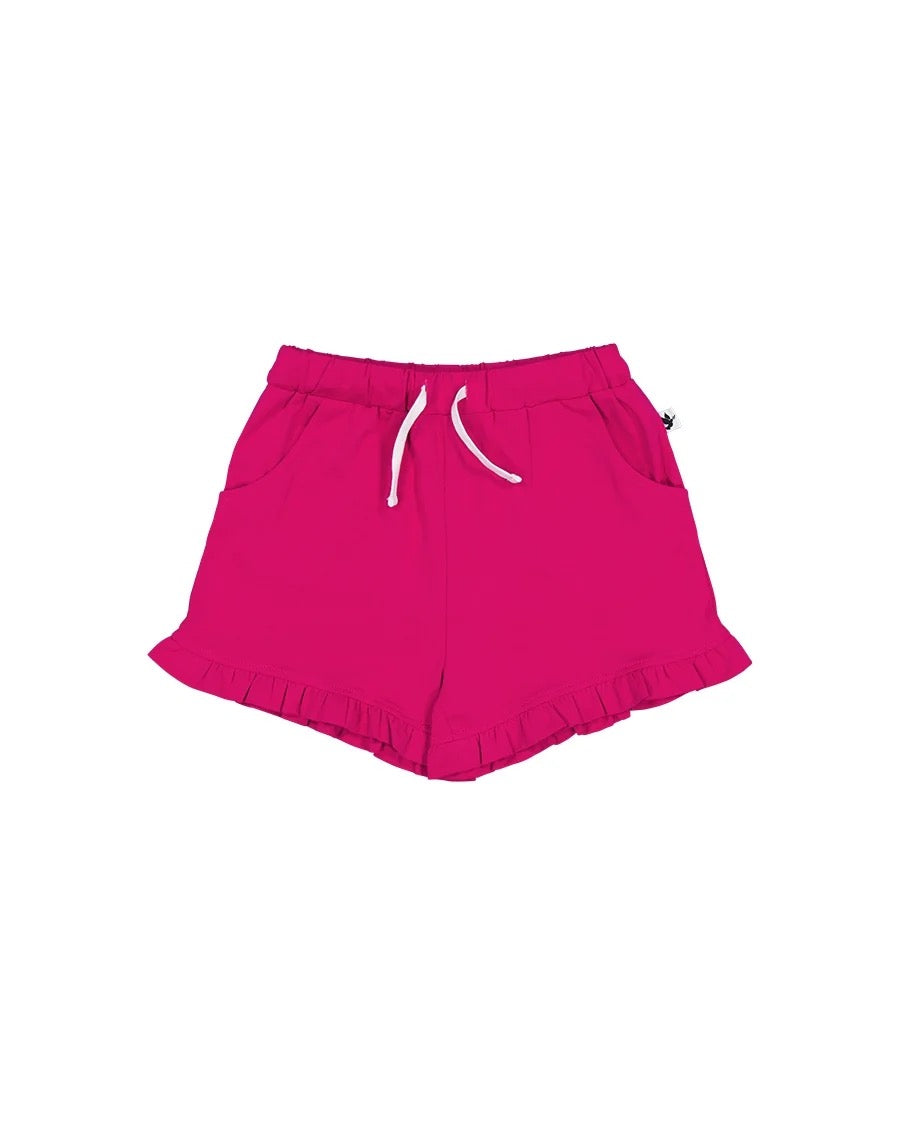 Kissed by Radicool Frill Short in Raspberry Pink
