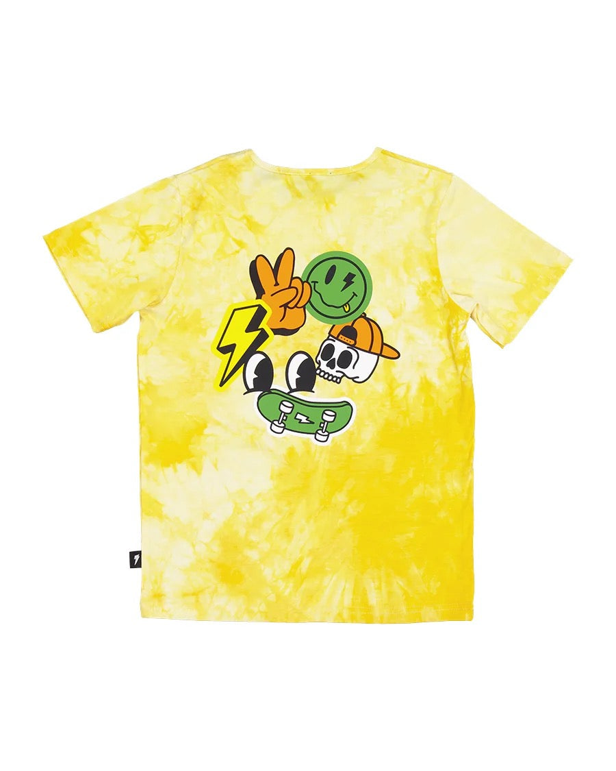 Radicool Dude Tie Dye Skater Tee