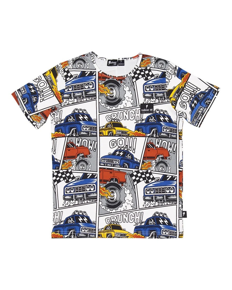 Radicool Dude Monster Trucks Tee