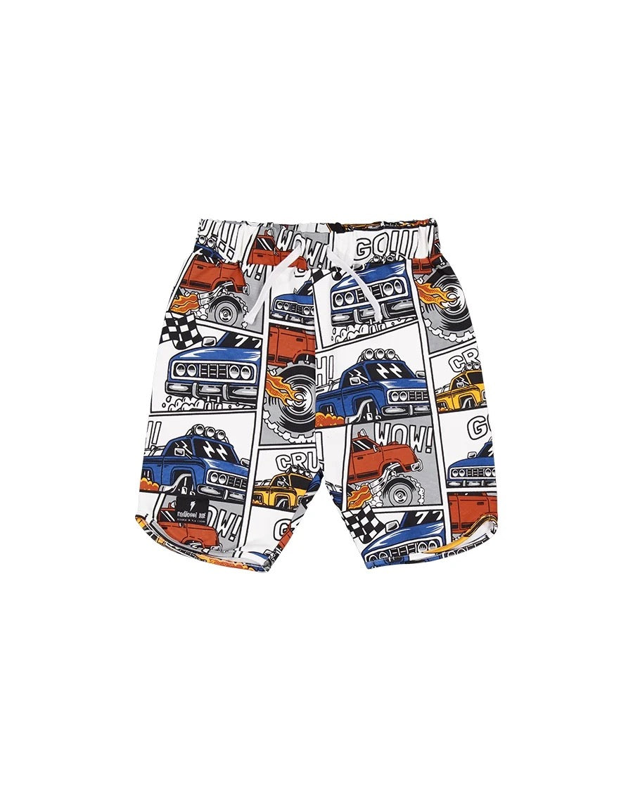 Radicool Dude Monster Trucks Short