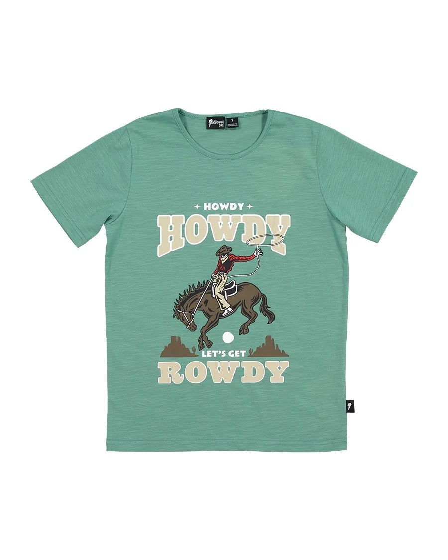 Radicool Dude Howdy Rowdy Tee