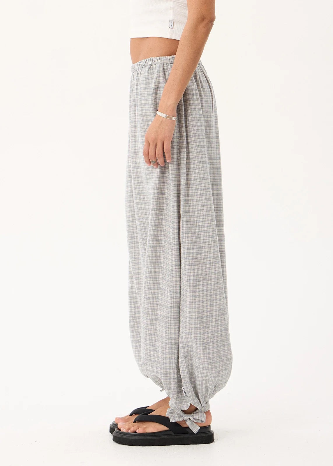 Afends Lyana - Balloon Pant Silver Birch