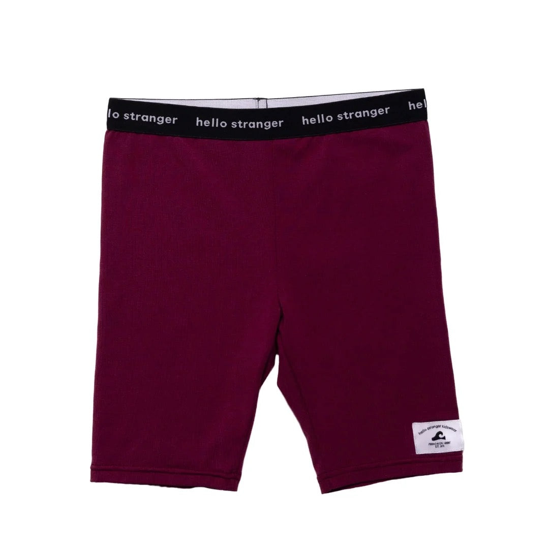 Hello Stranger Bike Tights Boysenberry