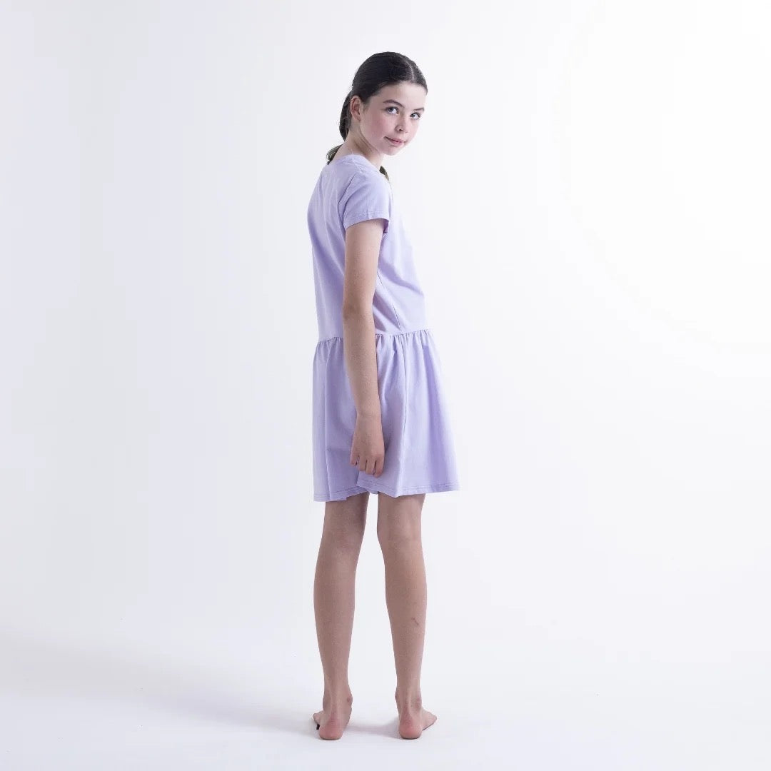 Hello Stranger Girls Palma Dress On Vacation Lilac