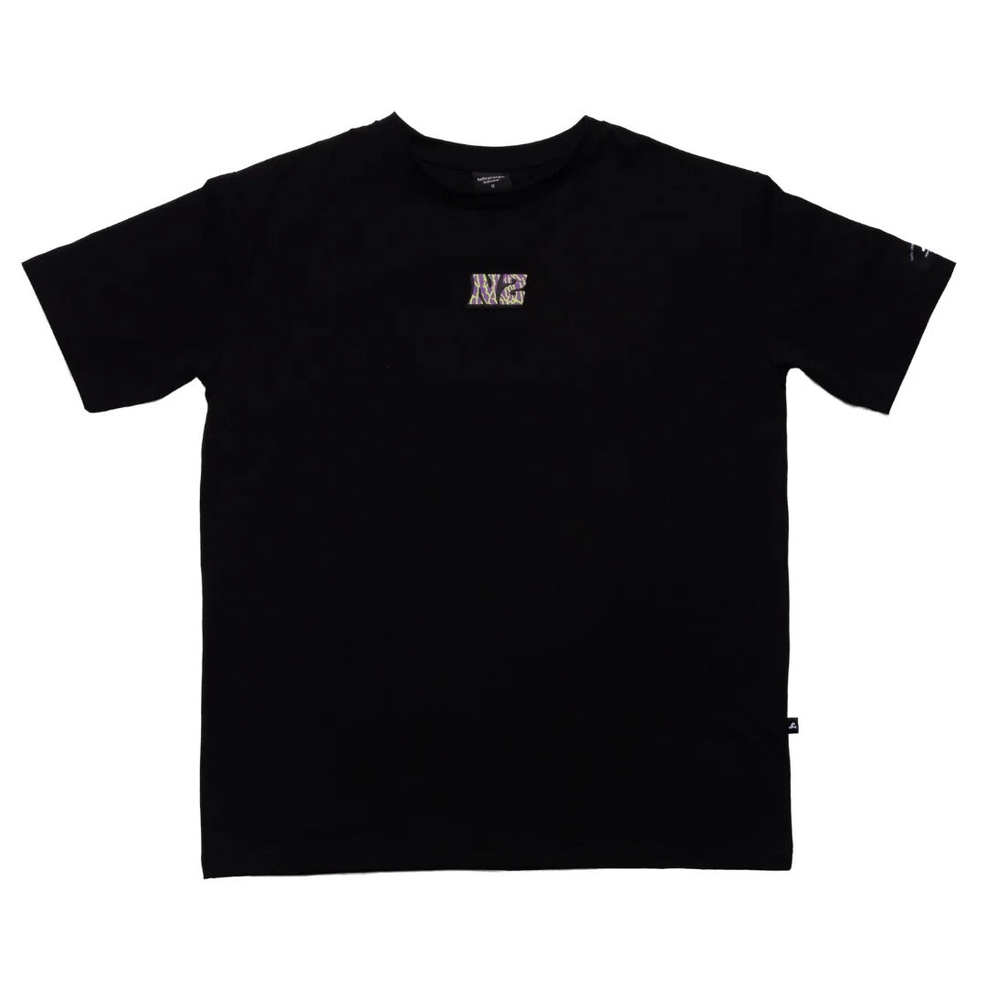 Hello Stranger I Love NZ Box Tee Black