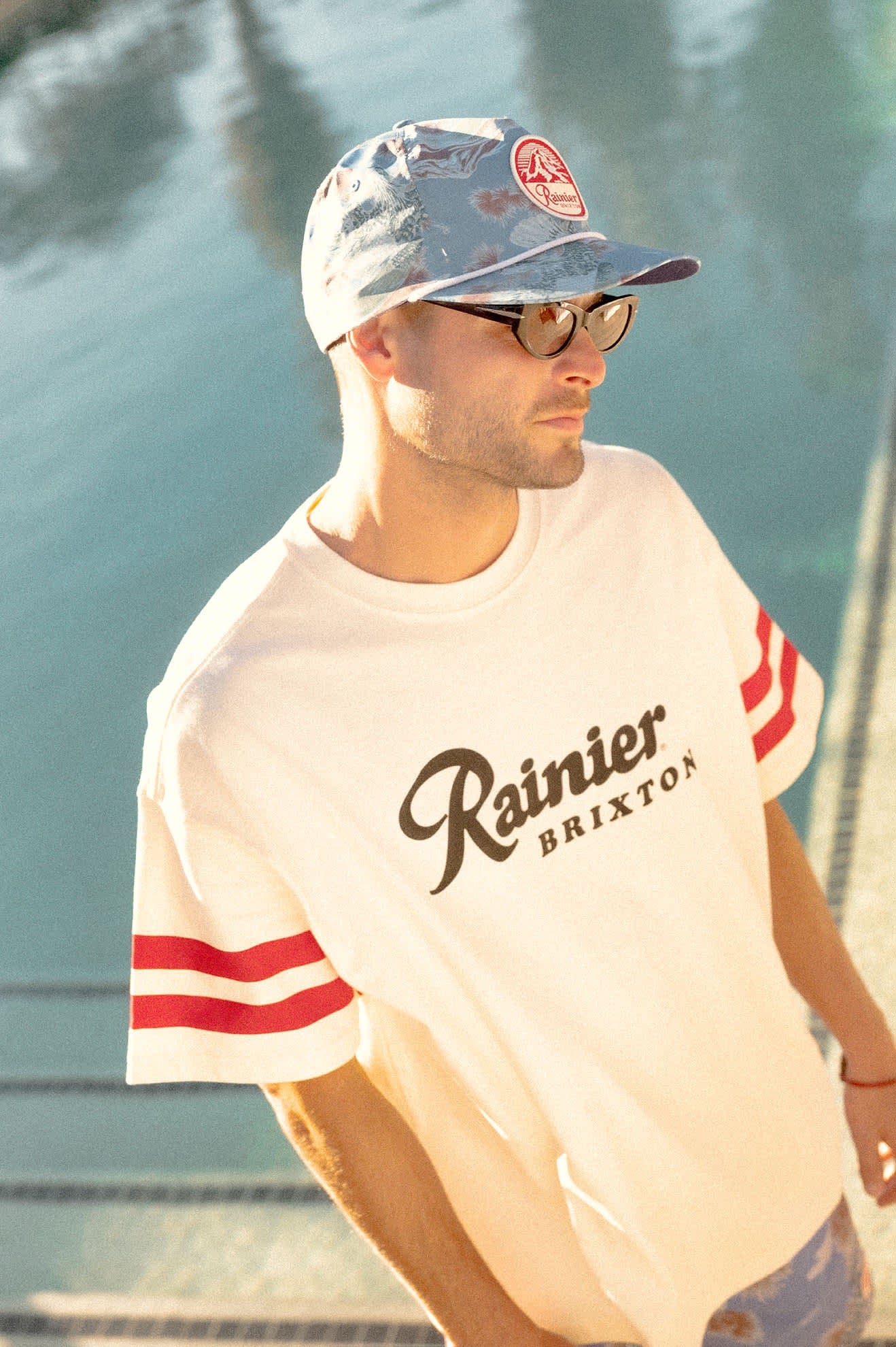 Brixton Rainer X Brixton HP Snapback Blue/Sky