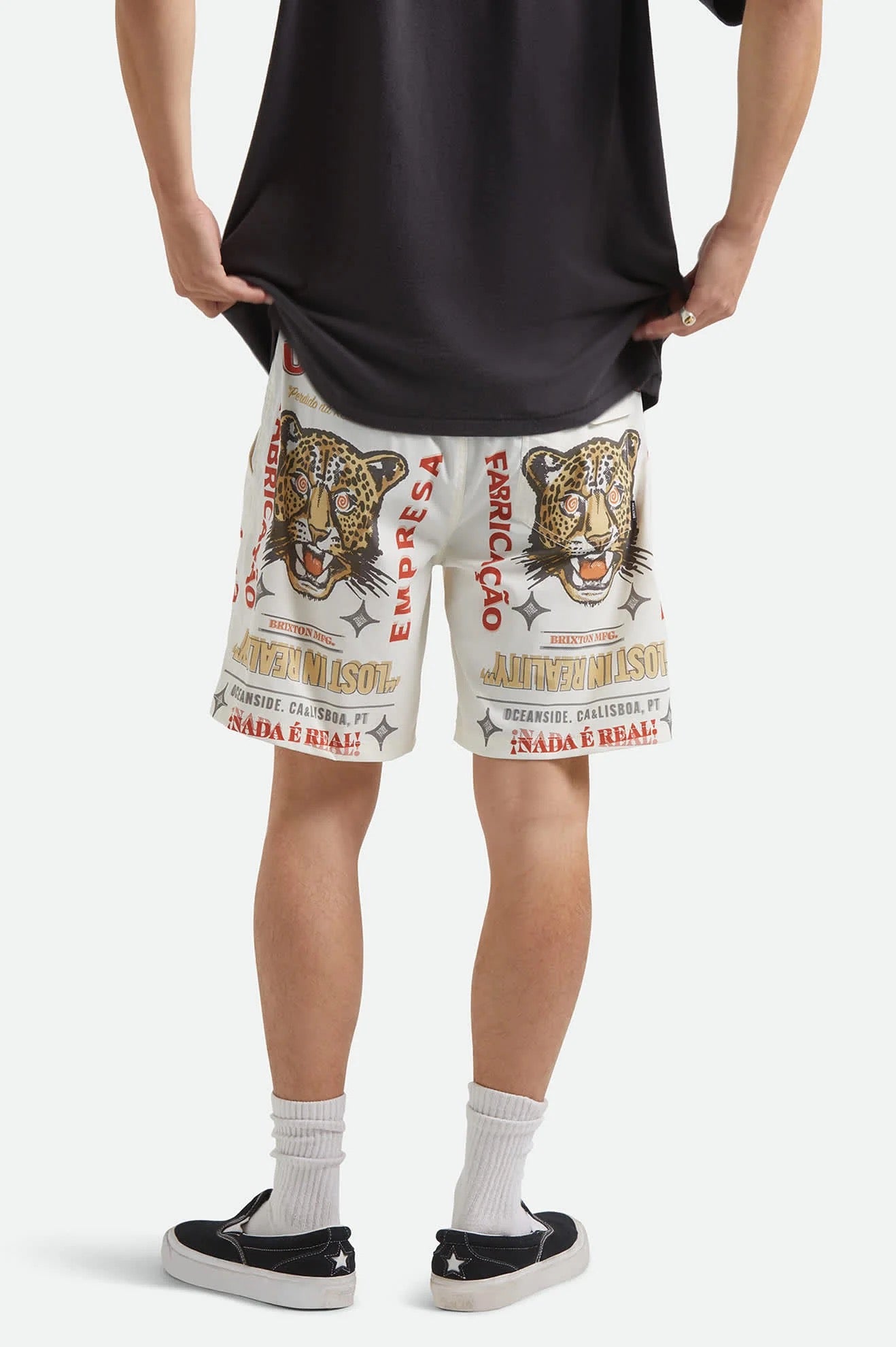 Brixton Everyday Hybrid Shorts Lost In Reality