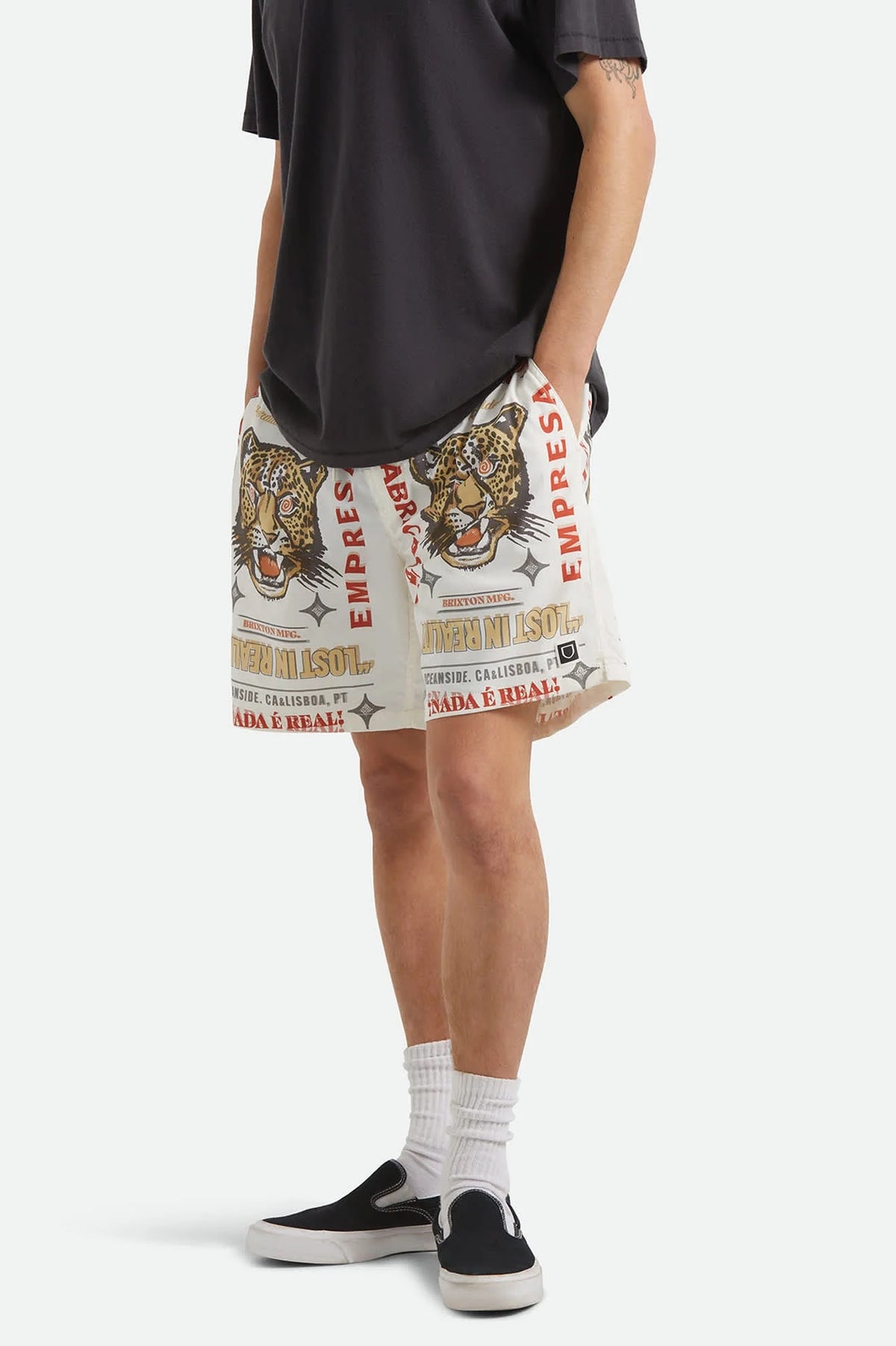 Brixton Everyday Hybrid Shorts Lost In Reality