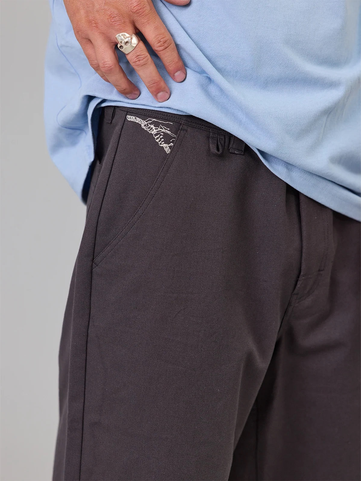 Just Another Fisherman Shipyard Shorts Charcoal
