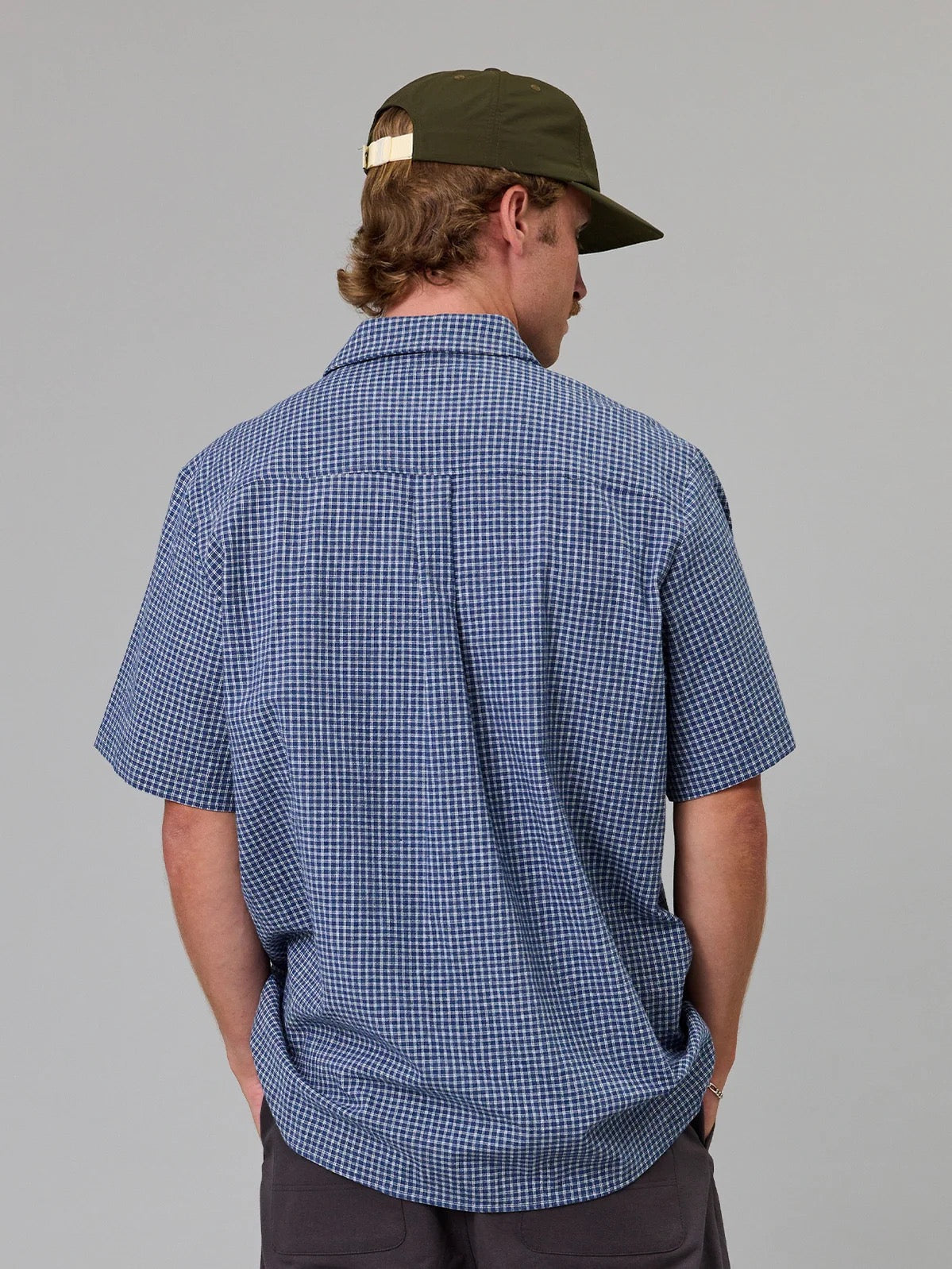 Just Another Fisherman Ballast SS Shirt Blue Check