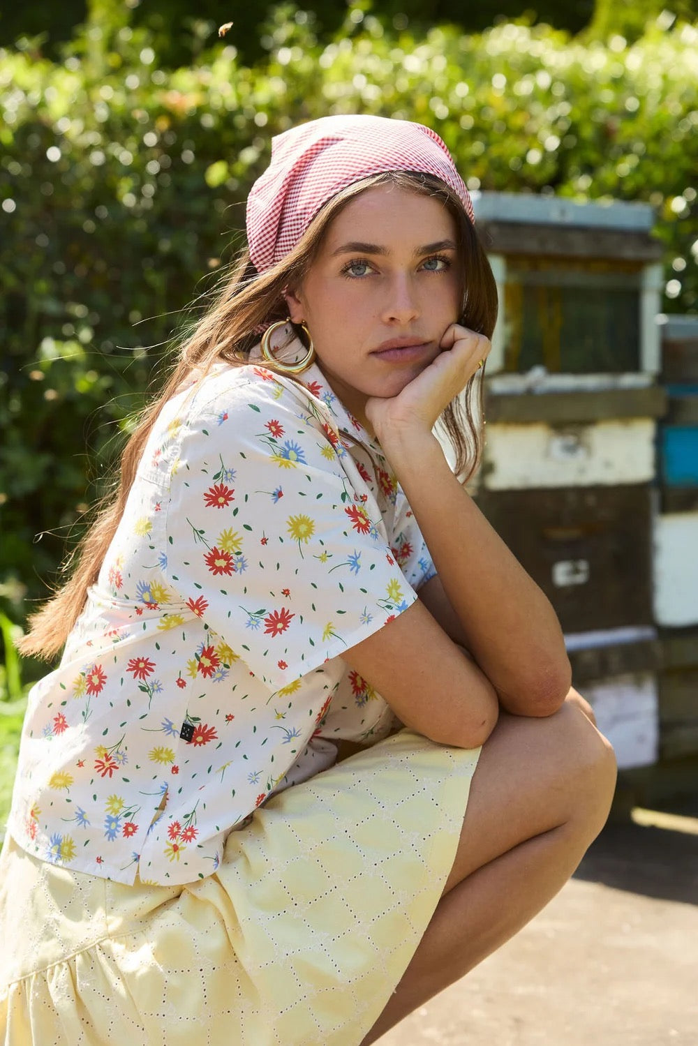 Thing Thing Mon Shirt - Wildflower Pop