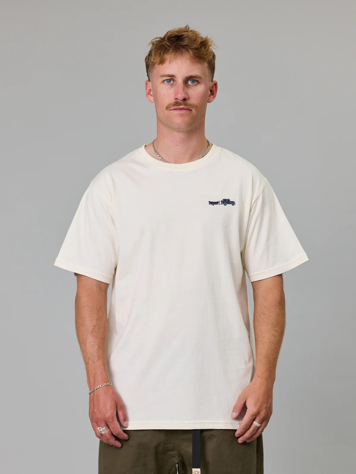 Just Another Fisherman Cruiser Life Sea Tee - Antique White