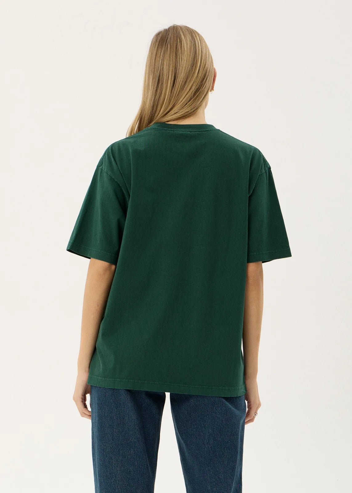 Afends Horoscope Boxy Tee - Washed Pine