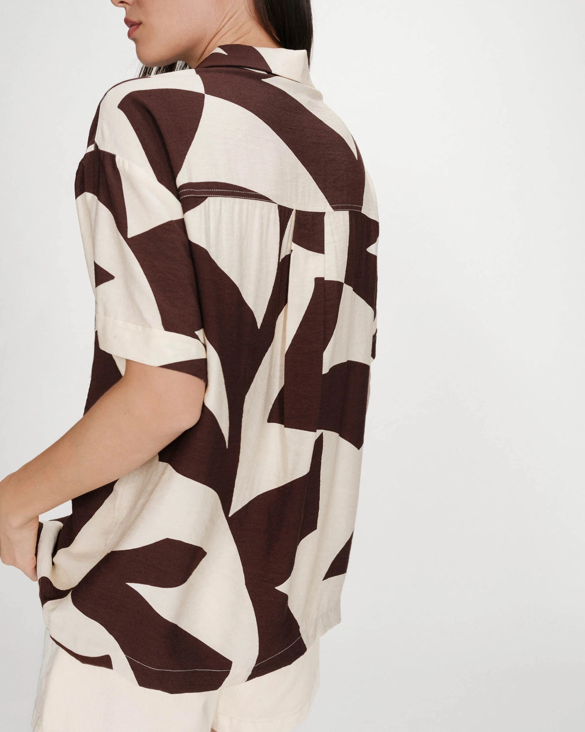 Grace & Mila Veil Shirt Chocolat (Chocolate)