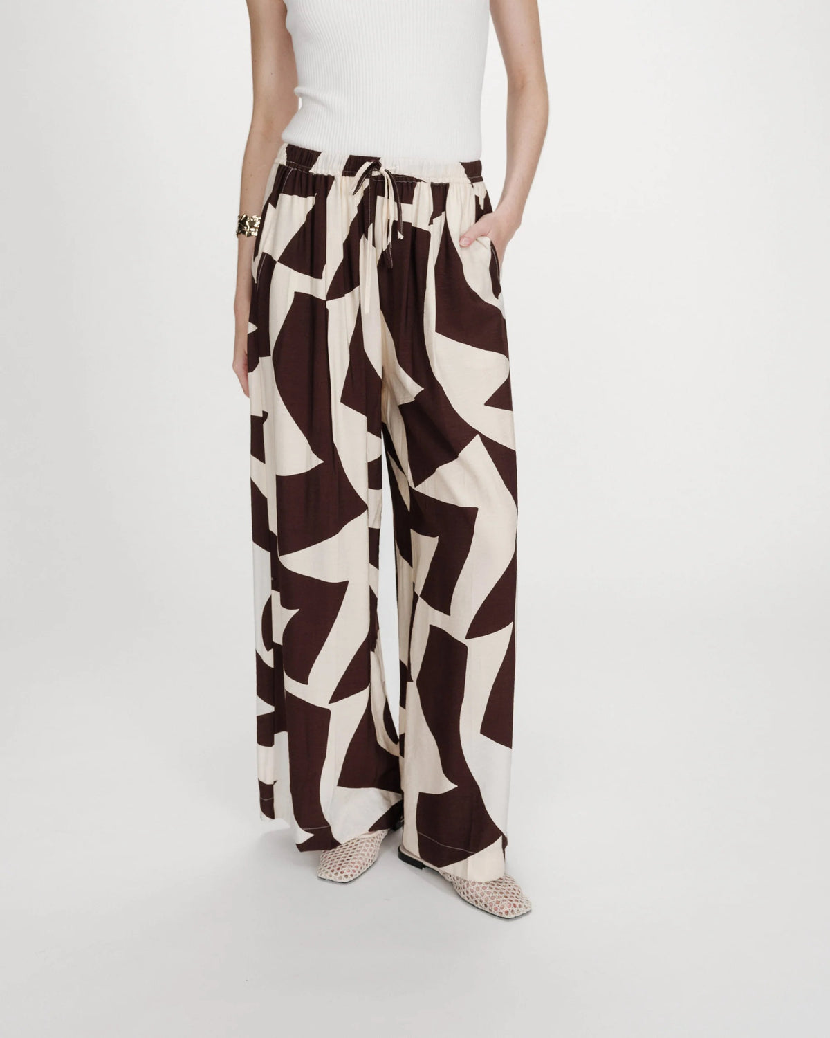 Grace & Mila  Veni Pants Chocolat(Chocolate)