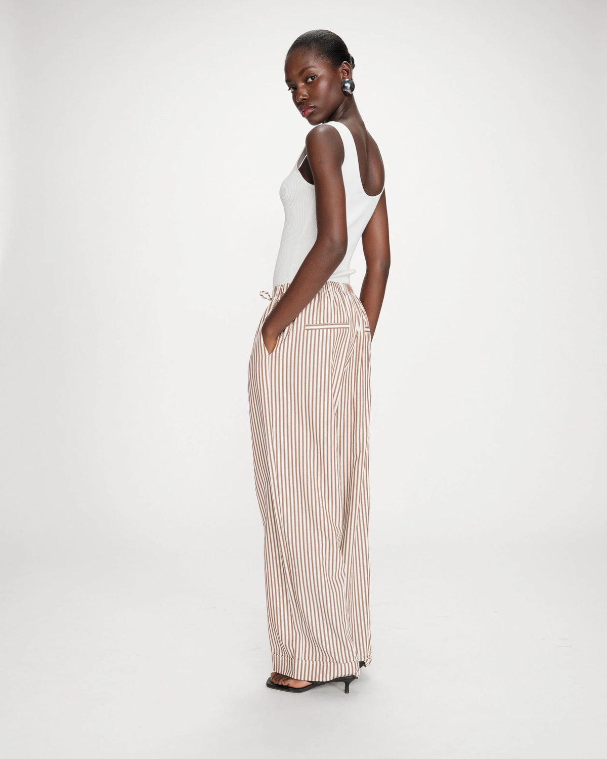 Grace & Mila Volute Pants Mocha