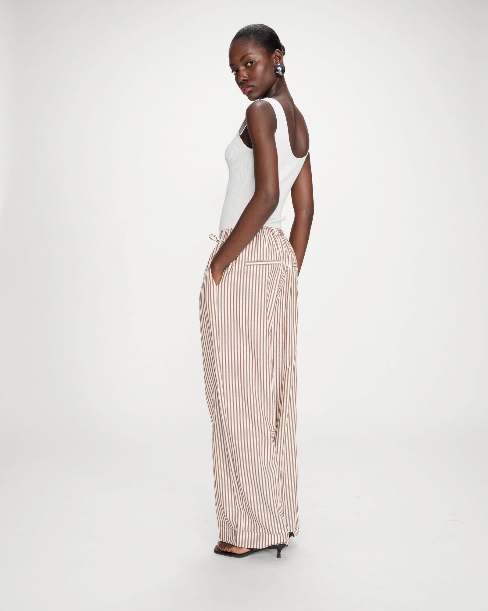 Grace & Mila Volute Pants Mocha