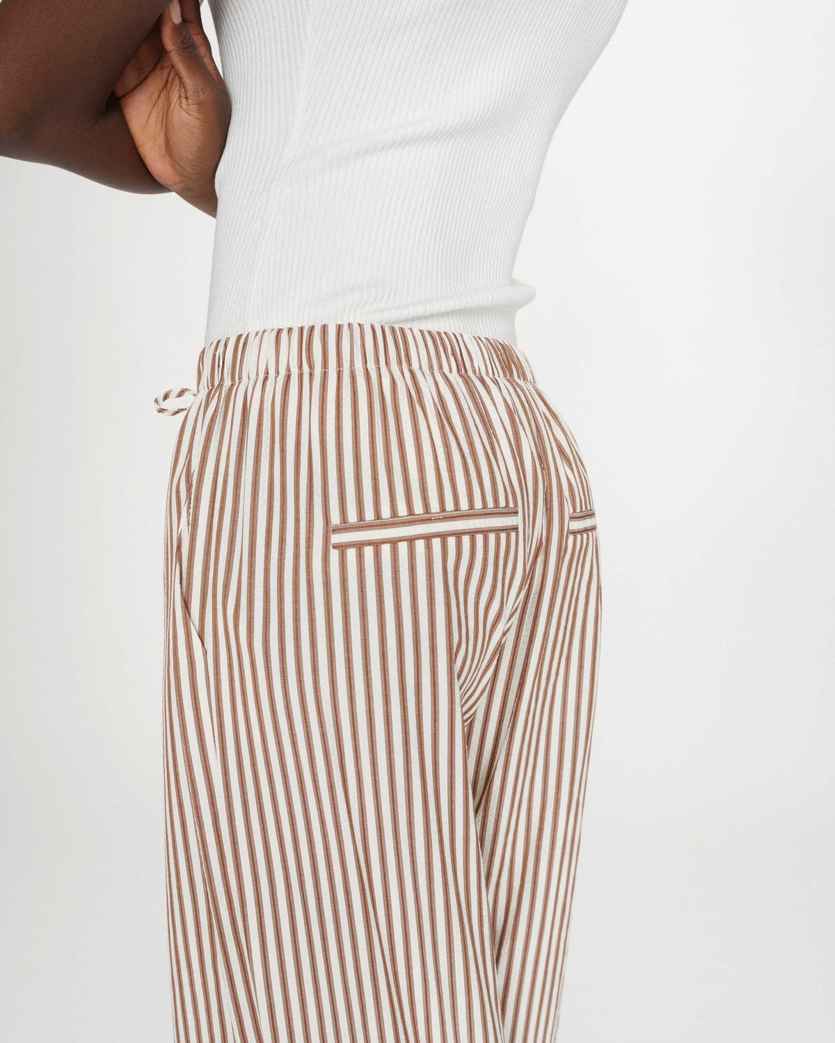 Grace & Mila Volute Pants Mocha