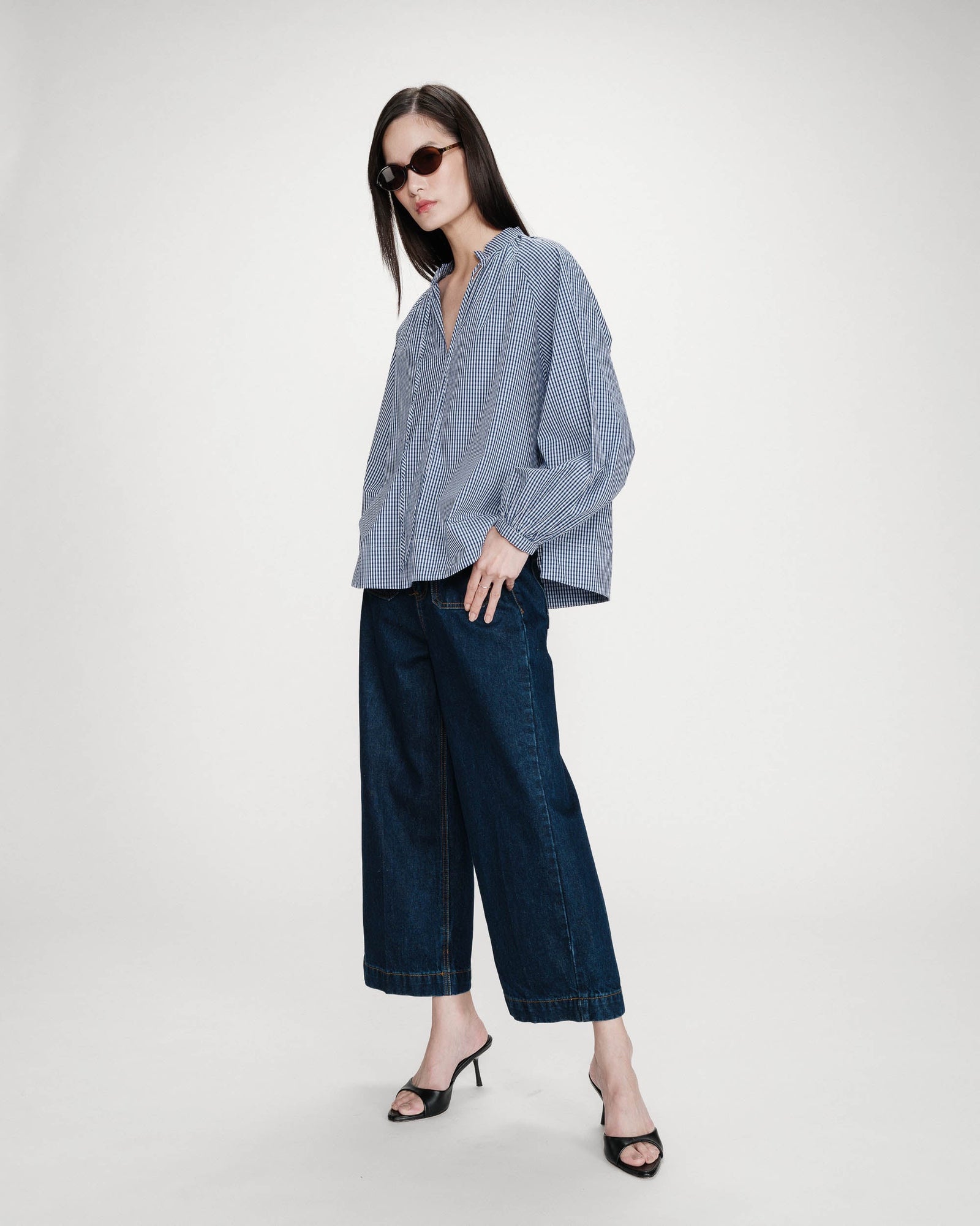 Grace & Mila Varry Blouse Marine(Navy)