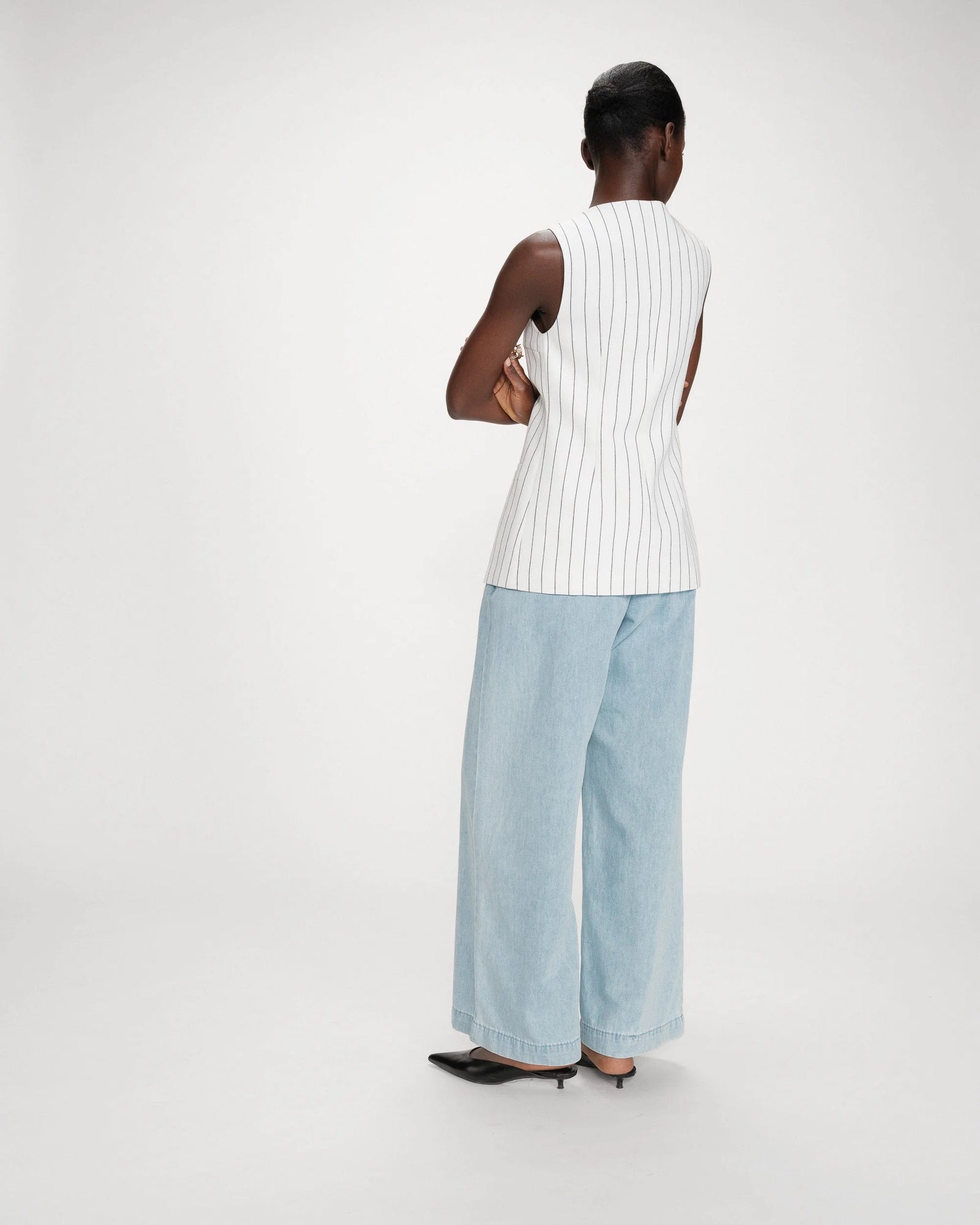 Grace & Mila Vic Jacket White(White)