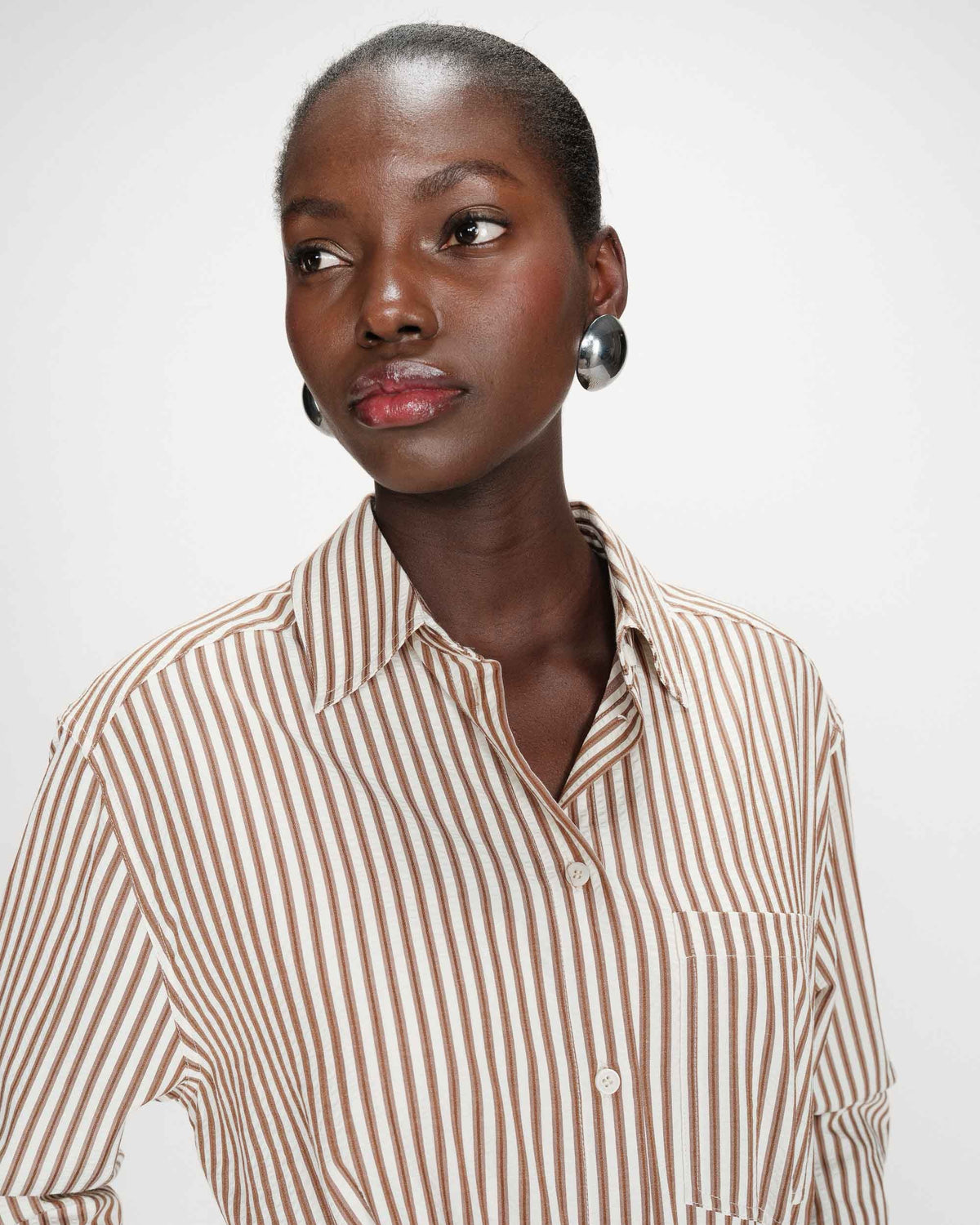 Grace & Mila Visery Short Dress Mocha