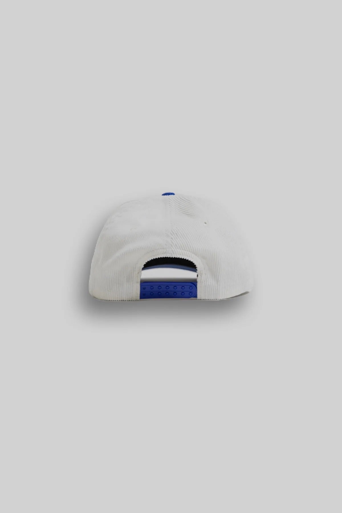 Crate Monogram Cord Snapback White/Blue