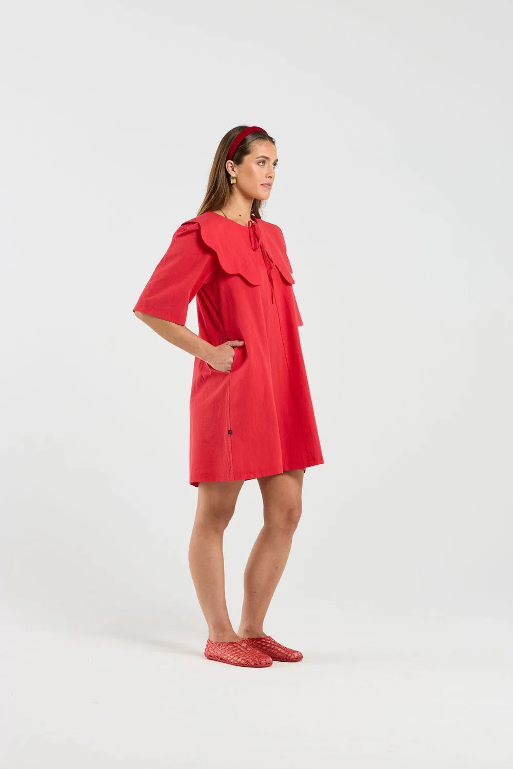 Thing Thing Yoko Dress Hot Sauce