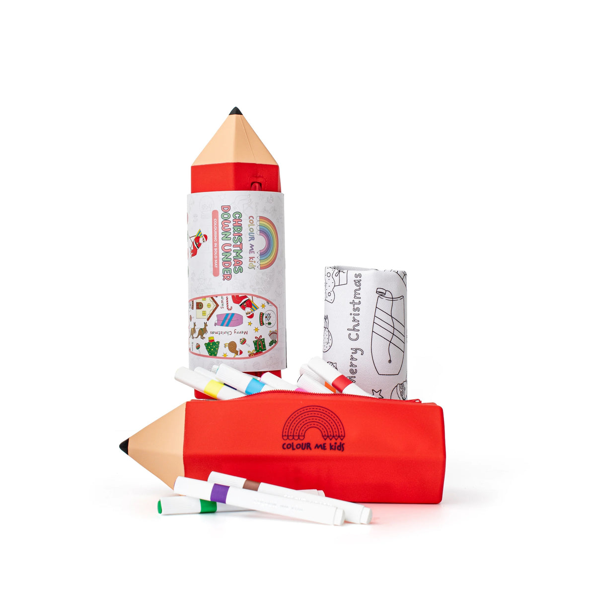 Colour Me Kids Solo Mat Kit - Christmas Down Under