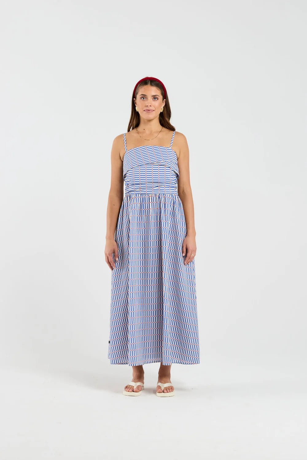 Thing Thing Sunkiss Dress Carnival Stripe