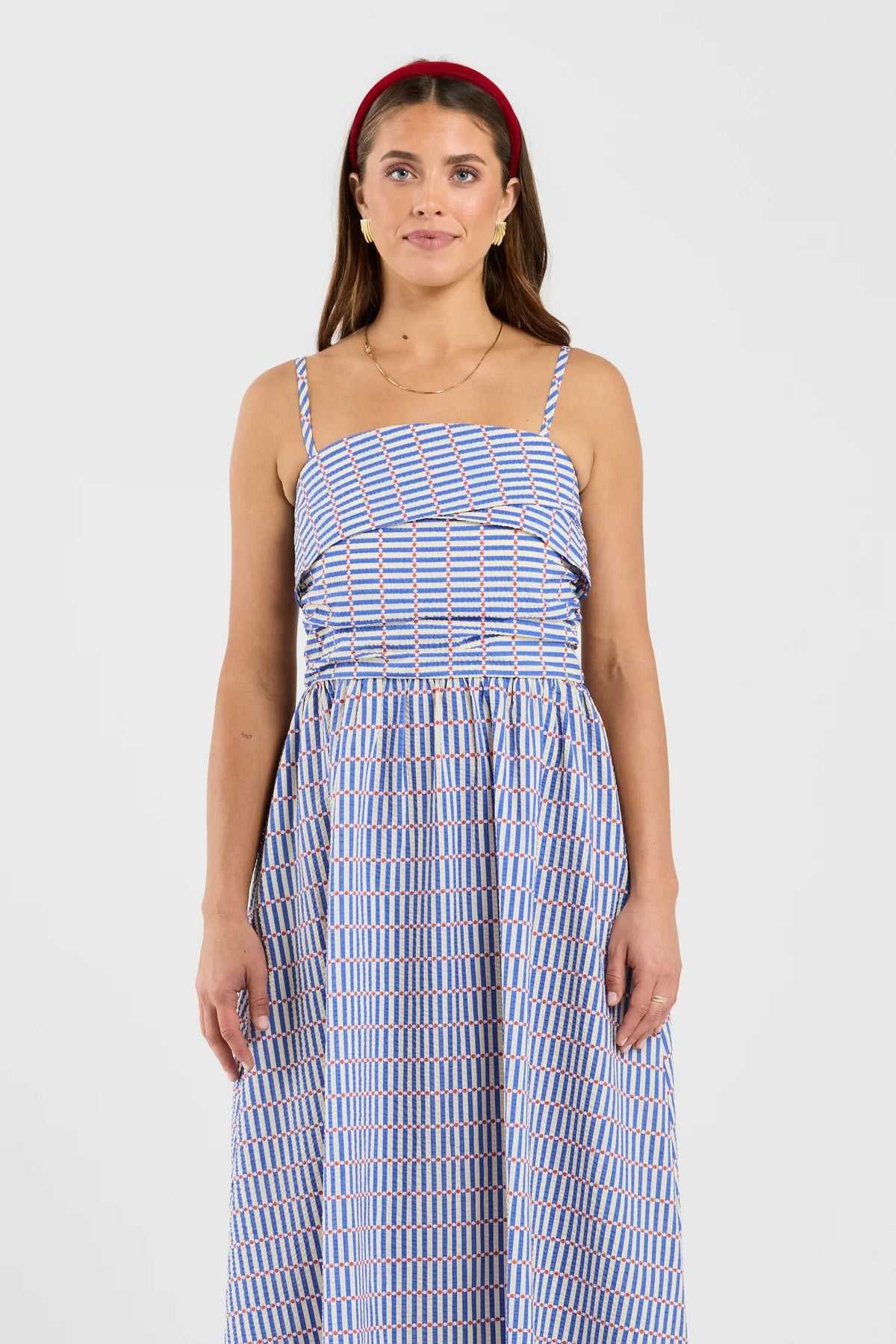 Thing Thing Sunkiss Dress Carnival Stripe