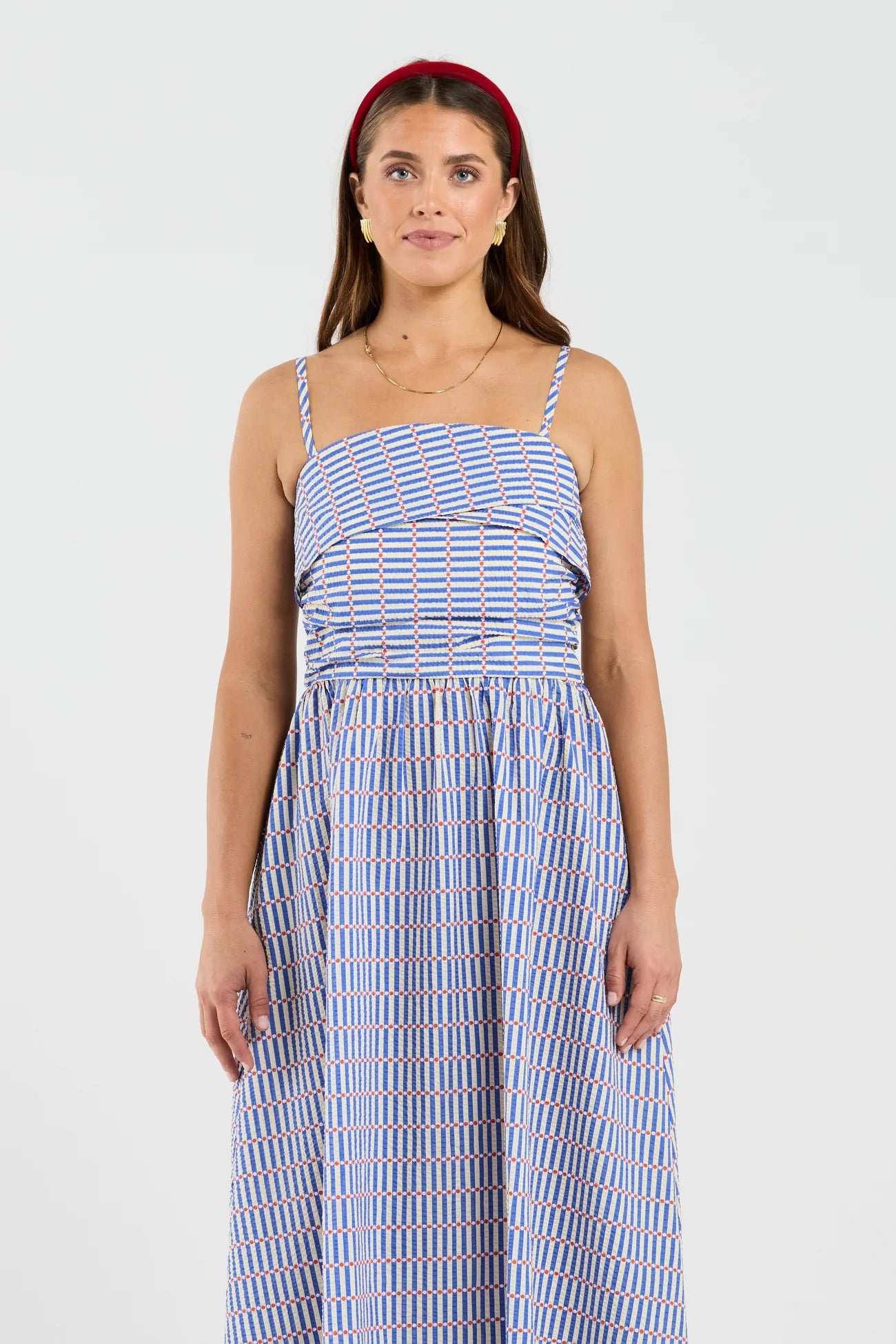 Thing Thing Sunkiss Dress Carnival Stripe