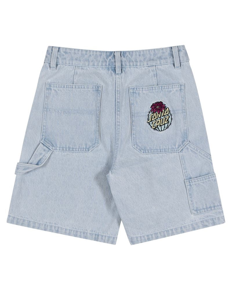 Santa Cruz Youth Girls Cactus Dot Carpenter Short