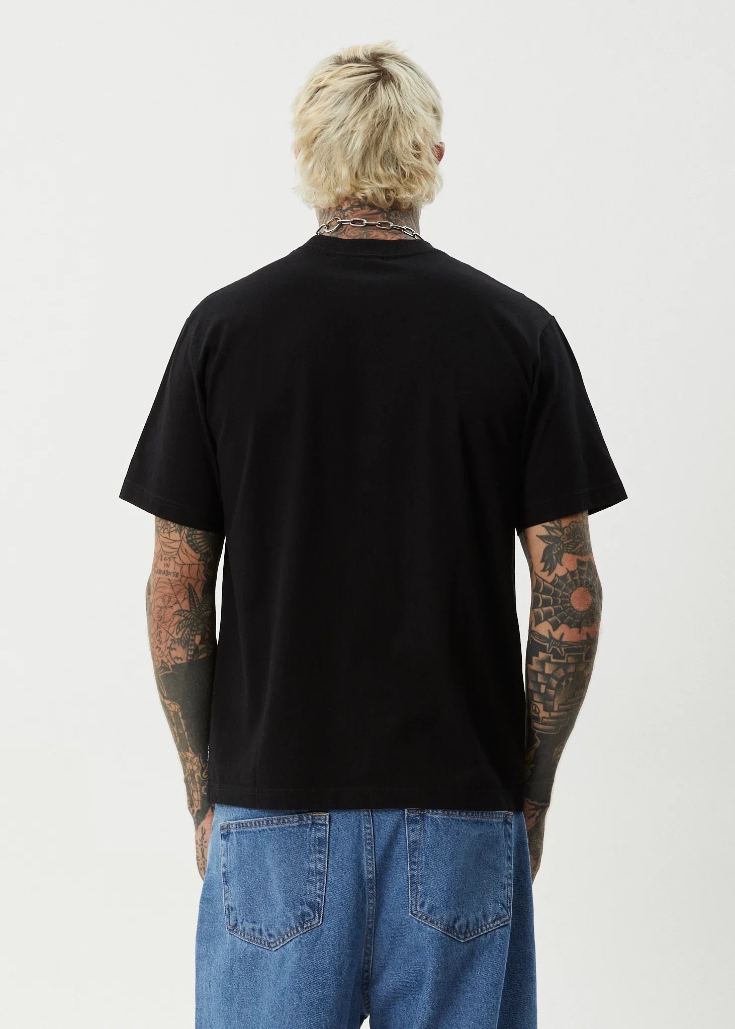 Afends Burnin Retro Tee Black