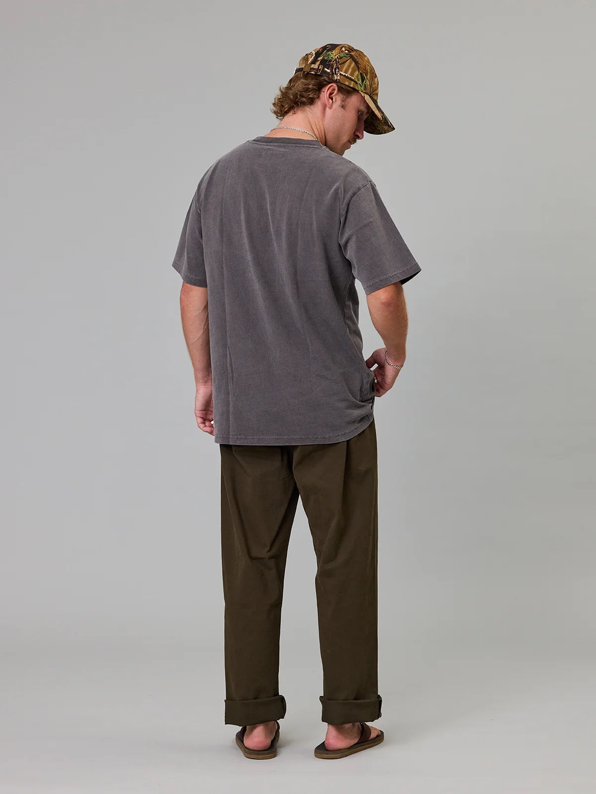 Just Another Fisherman Kahawai Sea Tee Aged Black