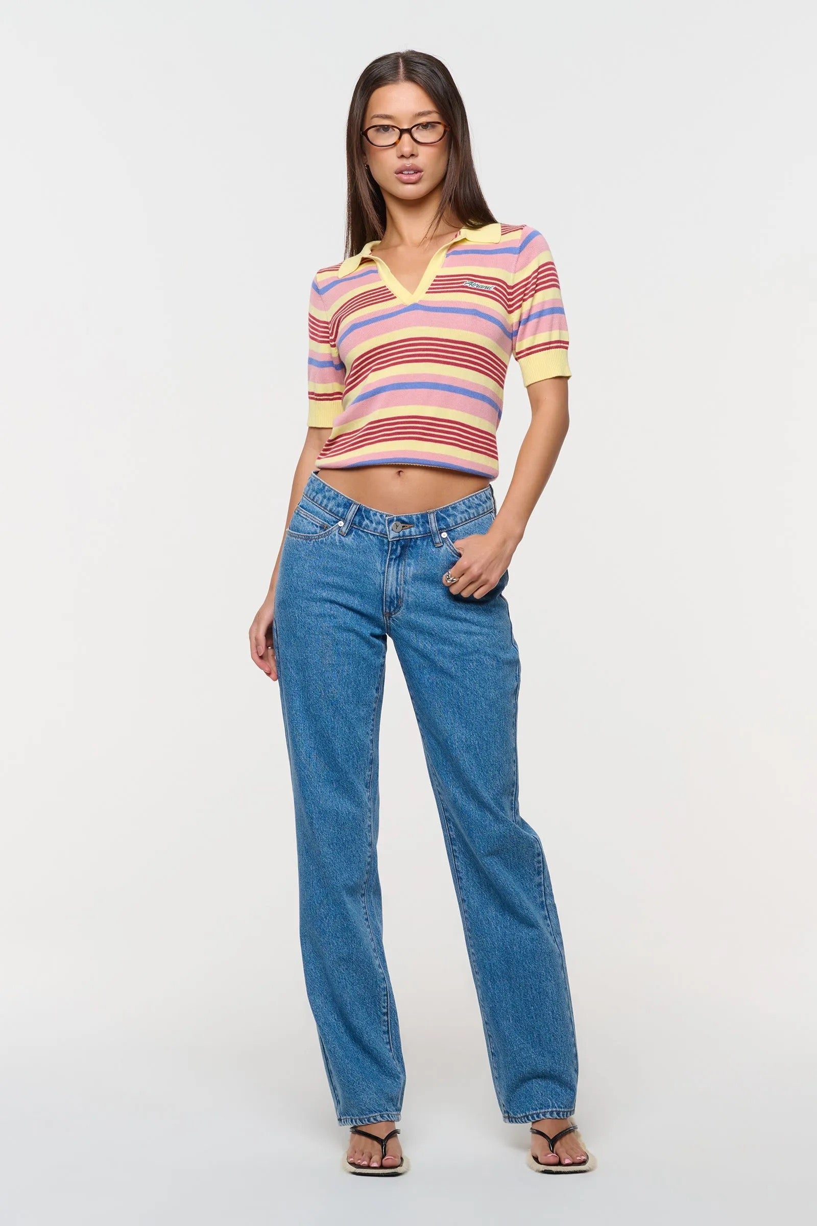 Abrand Team Player Knit Polo Multi