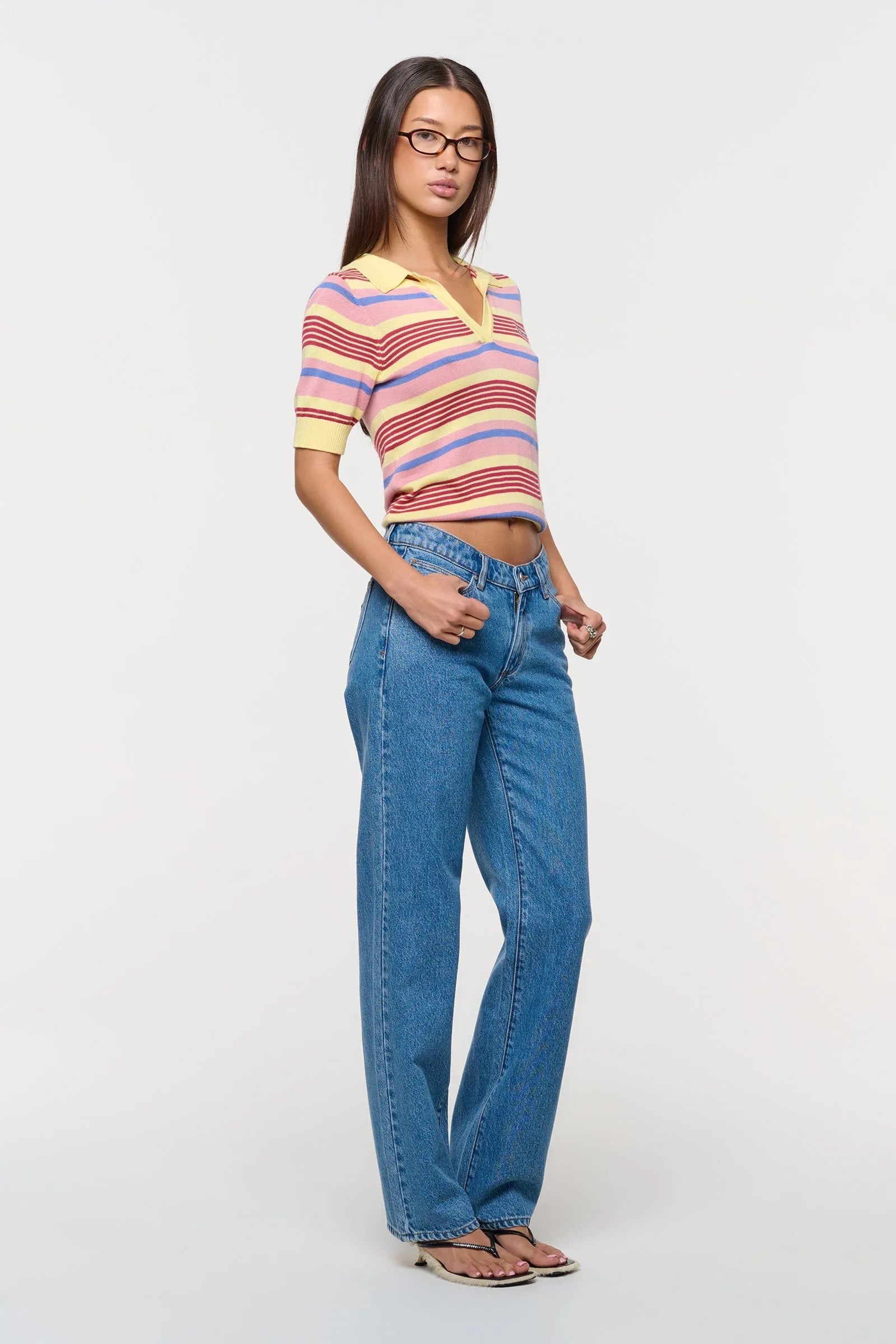 Abrand Team Player Knit Polo Multi